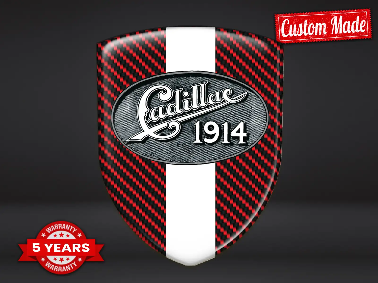 Cadillac Autoaufkleber Selbstklebend Luxus Edition Premium